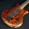 Custom Used German Warwick Thumb Bolt-on 2013 LTD Limited 5-String Bass w/ Case &amp; Candy #1 small image