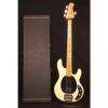 Custom 1979 Pre Ernie Ball Fender era Olympic White Music Man Stingray electric bass guitar all original