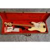Custom Vintage Fender Precision Bass Special Gold USA 1982 matched headstock
