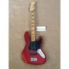 Custom Squier Vintage Modified '70s Jazz Bass 2016 Gloss Candy Apple Red #1 small image