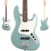 Custom Fender American Professional Jazz Bass Guitar In Sonic Gray Finish - Awesome 4 String With Case NEW #1 small image