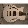 Custom D'Angelico EX Bass LH WH  2014 White