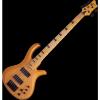 Custom Schecter Riot-5 Session Electric Bass in Aged Natural Gloss Finish