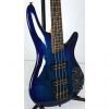 Custom Ibanez SR-370-E SR370E Active Electric Bass Guitar 2015 Sapphire Blue #1 small image