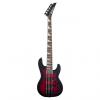 Custom In Stock! 2017 Jackson JS Series Concert Bass JS3VQ in trans red burst #1 small image