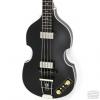 Custom Hofner 500/1 Gold Label Violin Bass Matte Black #1 small image