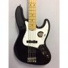 Custom Fender American Standard Jazz Bass Maple Fingerboard Black 2015 Black #1 small image