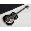 Custom DEAN Resonator Bass 4-string acoustic electric BASS guitar NEW Classic Black