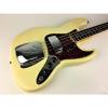 Custom Fender Jazz Bass 1966 Olympic White (Refin)
