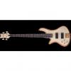 Custom Schecter Stiletto Custom-4 Left-Handed Electric Bass Gloss Natural #1 small image