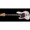 Custom Schecter Diamond-J Plus Left-Handed Electric Bass in Ivory Finish
