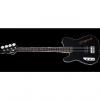 Custom Schecter Baron-H Vintage Left-Handed Electric Bass Gloss Black #1 small image