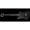 Custom Schecter Sixx Left-Handed Electric Bass in Satin Black Finish