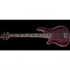 Custom Schecter Omen Extreme-4 Left-Handed Electric Bass in Black Cherry Finish #1 small image