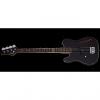 Custom Schecter Signature dUg Pinnick Baron-H Left-Handed Electric Bass Gloss Black #1 small image
