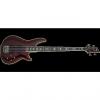 Custom Schecter Omen Extreme-4 Electric Bass in Black Cherry Finish