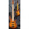 Custom Kiesel Carvin IC6 Icon 6 String Electric Bass Guitar Deep Honeyburst Flame w/ Soft Case