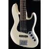 Custom Fender Deluxe Active Jazz Bass V Olympic White Rosewood (680)