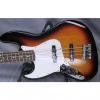 Custom Left Hand Fender MIM Jazz Bass with Hard Case