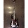 Custom TRABEN Pheonix 4-string BASS guitar Blood Red w/ metal flames w/ Soft Case #1 small image