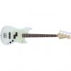 Custom Fender Mustang PJ Bass, Rosewood Fingerboard Sonic Blue #1 small image