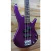 Custom New Ibanez GSRM20 Mikro Electric Bass Metallic Purple #1 small image