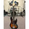 Custom Fender Standard Jazz Bass V 2015 Brown Sunburst