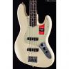 Custom Fender American Pro Professional Jazz Bass Olympic White Rosewood (431)
