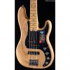 Custom Fender American Elite Precision Bass Natural (386)