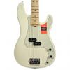 Custom Fender American Pro Precision Bass MN Olympic White