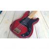 Custom Harmony  P- Bass  1977 Red