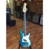 Custom Bluesman Vintage Guitars '62 Deville PJ 5-String Bass - Lake Placid Blue