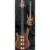 Custom Kiesel Carvin LB75 Lefty Left Handed 5 String Active/Passive Electric Bass Guitar Claro Walnut