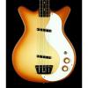 Custom New! Danelectro 59 DC Short-Horn Long Scale Electric Bass - Copper Bass