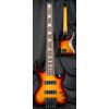 Custom Kiesel Carvin Vader VB5 5 String Headless Electric Bass Guitar Sunburst 34&quot; Scale w/ Soft Case