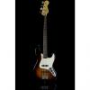 Custom Fender Standard Jazz Electric Bass Guitar Fretless, Rosewood Fingerboard, Brown Sunburst