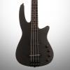 Custom NS Design WAV 4 Radius Electric Bass, Metallic Black, Open Box