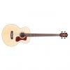 Custom Guild Westerly Collection B-140E 4-String Acoustic-Electric Bass Natural + Case