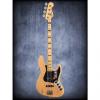 Custom Fender American Elite Jazz Bass Ash MN Natural WC