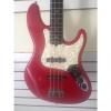 Custom Fender American Deluxe Jazz Bass 2000 Translucent red #1 small image