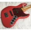 Custom Fender Custom Shop Classic Custom Jazz Bass 2011 Fiesta Red #1 small image