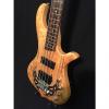 Custom Traben Array Limited 4-string bass with HISCOX CASE and STRAP. Spalt Maple + active pre-amp