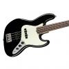 Custom Fender American Pro Jazz Bass Fretless, Rosewood Fingerboard, Hard Case - Black #1 small image