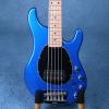 Custom Ernie Ball Musicman Sterling 5 Electric Bass Guitar - Blue Pearl #1 small image