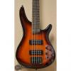 Custom Ibanez SR375E 5 string bass in Aged Whisky Burst