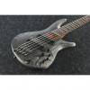 Custom Ibanez SRFF805 Multi-Scale Fanned Fret 5-String Bass (Black Stained) #1 small image