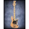 Custom Fender Amer Elite Jazz Bass V Ash MN Natural W/C