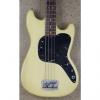 Custom Fender Musicmaster Bass 1979 Olympic White