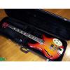 Custom Italia Rimini Electric Bass Guitar &amp; Hard Case #1 small image