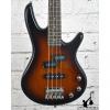 Custom Ibanez GSRM20 Mikro Short-Scale Bass Guitar Brown Sunburst Rosewood Fretboard